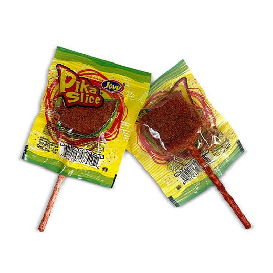 Pika slice chili watermelon lollipop