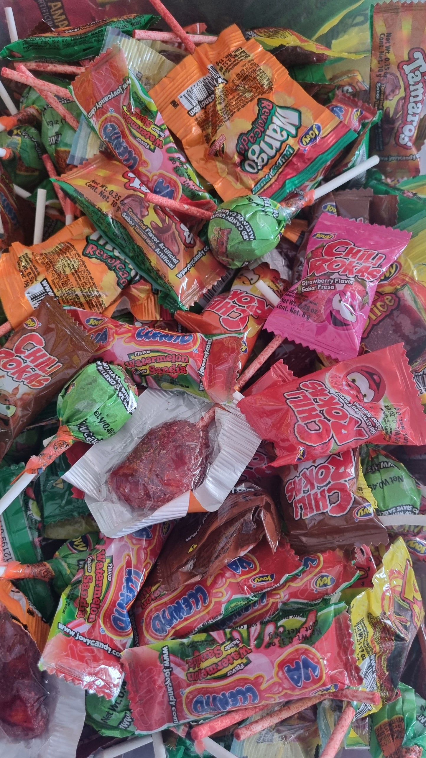 Mix of mexican candy