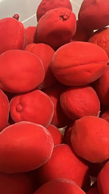 Red peach