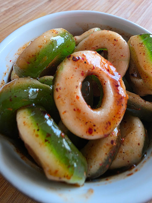 CHAMOY GREEN APPLE RINGS