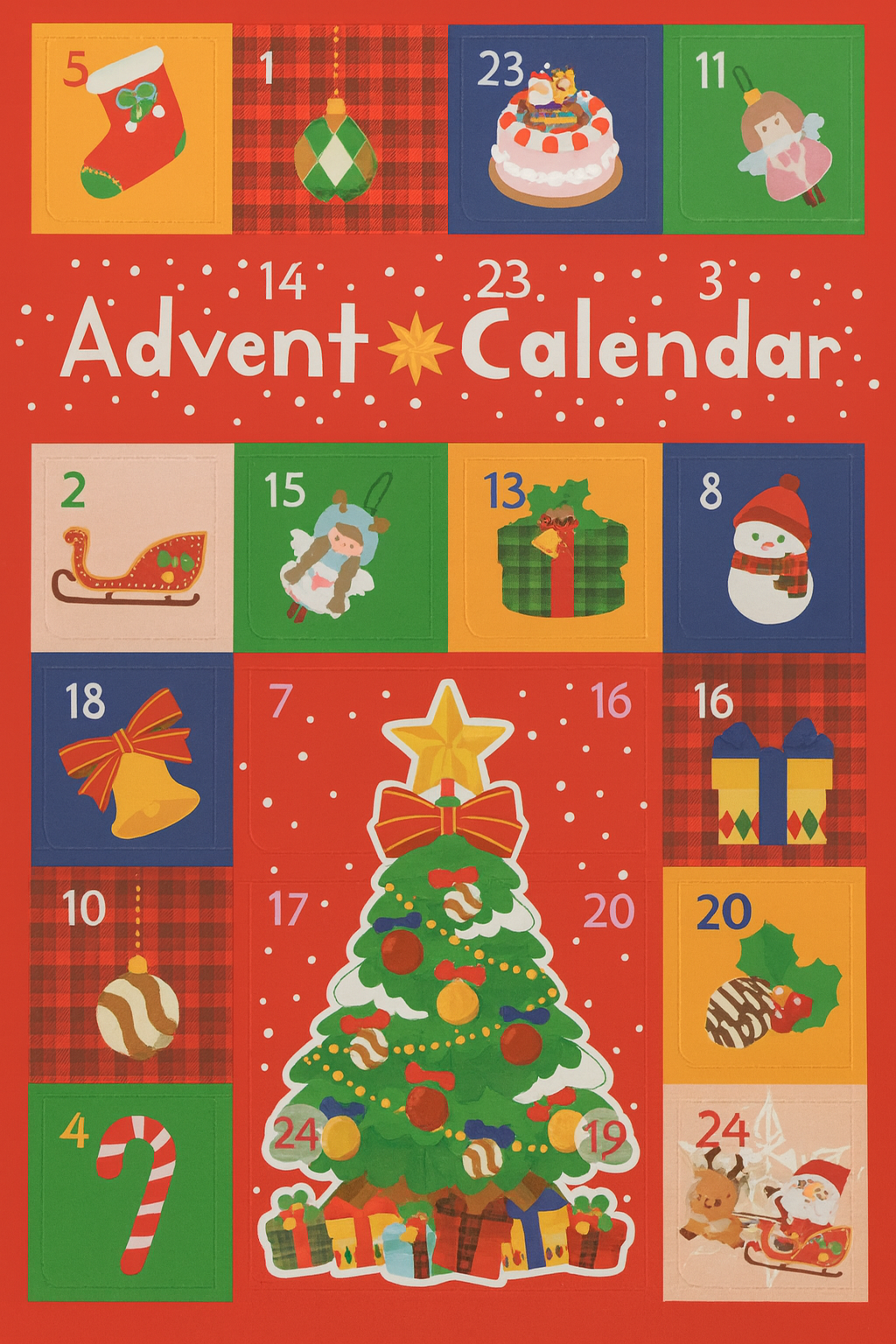 LILASWEETS CHRISTMAS CALENDAR